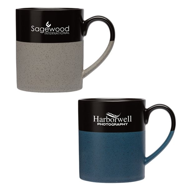 Arabica 15 oz Two-Tone Ceramic Mug