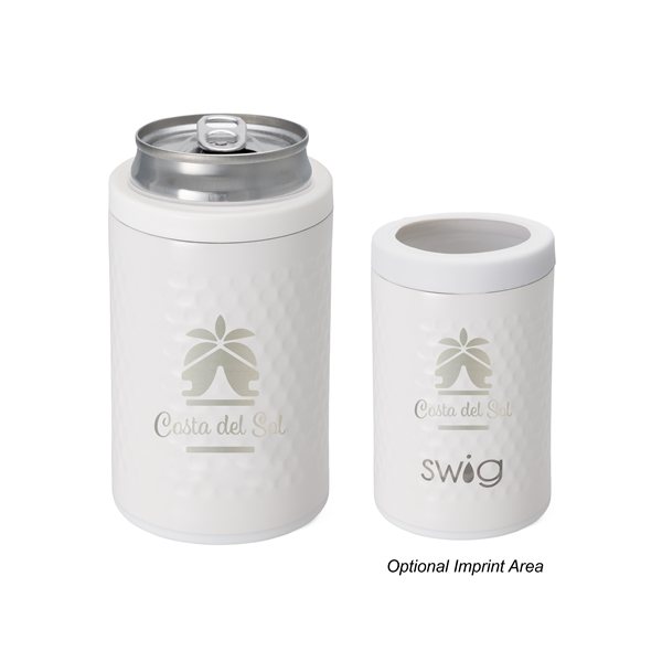 12 oz Swig Life™ Golf Can Cooler - Vacuum Insulated &amp; BPA Free
