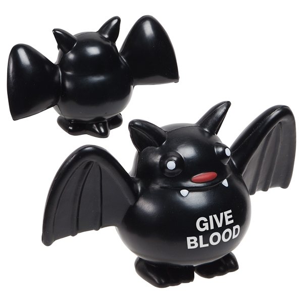 Bat Black - Stress Reliever - Polyurethane