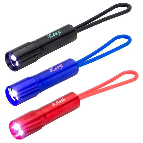 Loop Mini LED Pocket Flashlight - Aluminum &amp; 10 Lumens