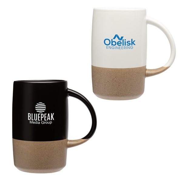 Santander 17 oz Two-Tone Ceramic Mug