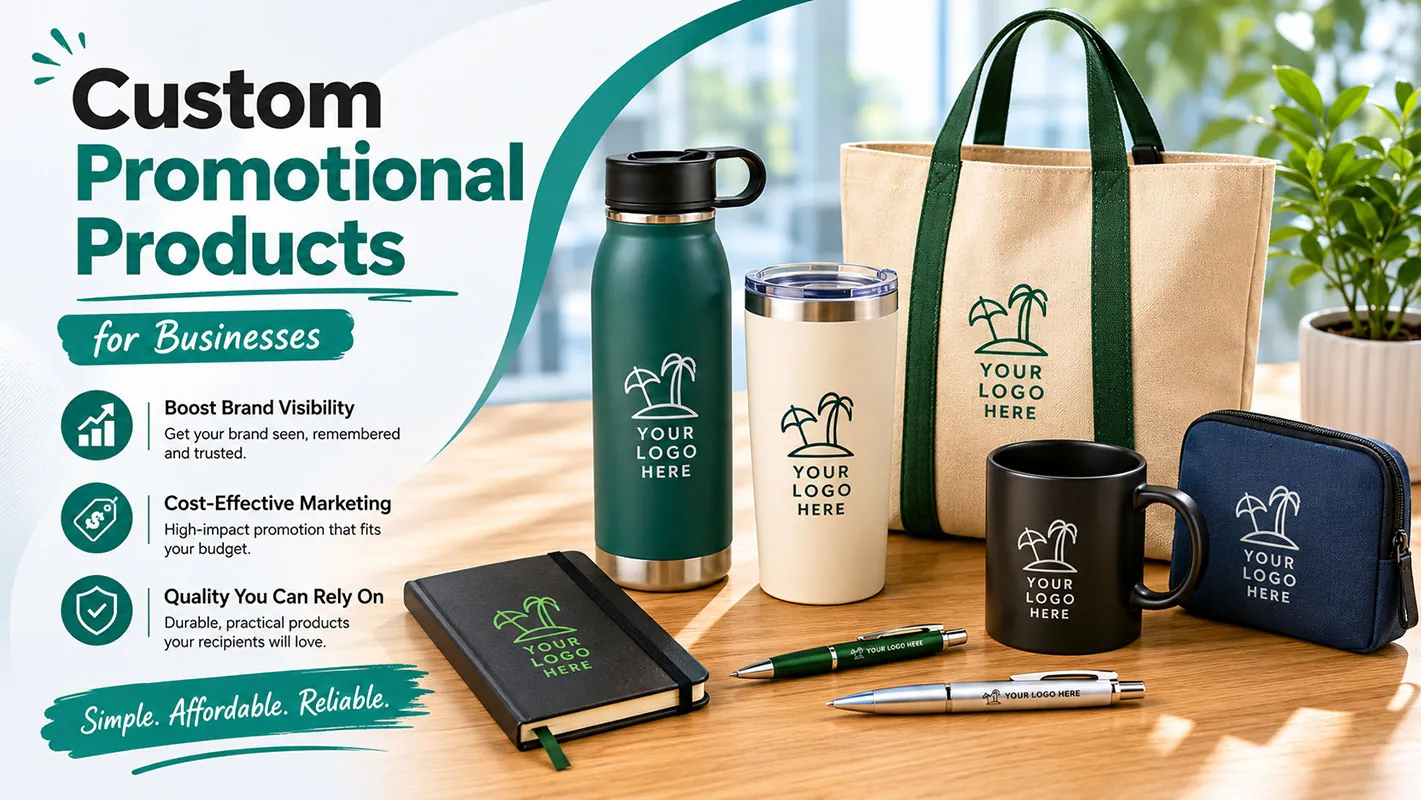 Custom Promotional Products for Businesses