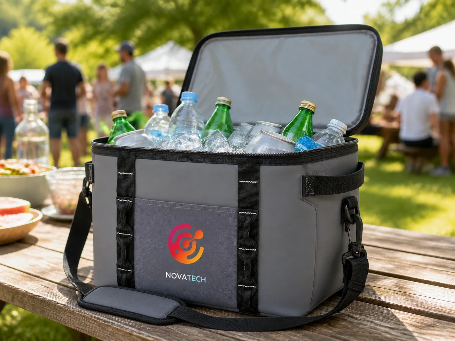 Urban Peak® Waterproof 12 Can Hinge Asher Cooler - Heat-Sealed & Insulated