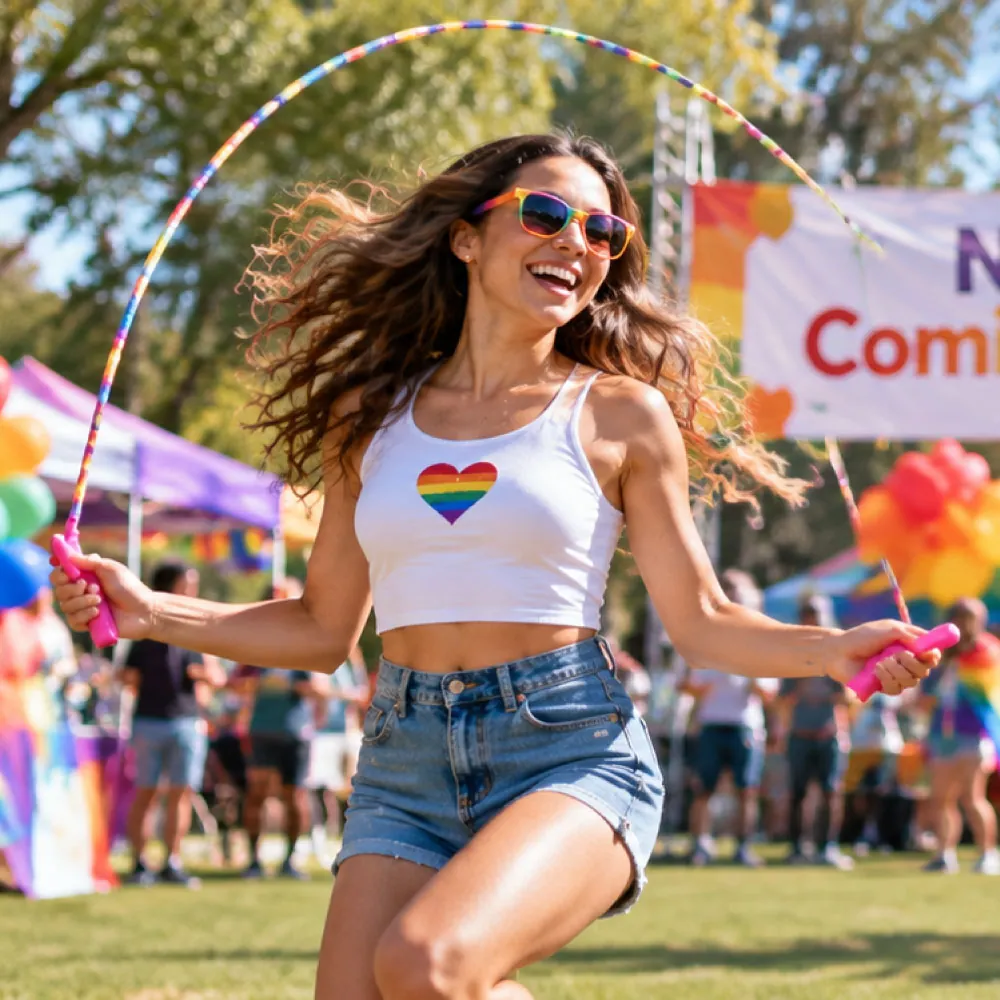 Rainbow Jump Rope